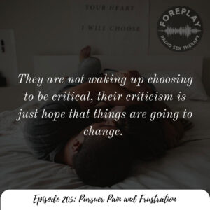 Read more about the article 205: Pursuer Pain and Frustration